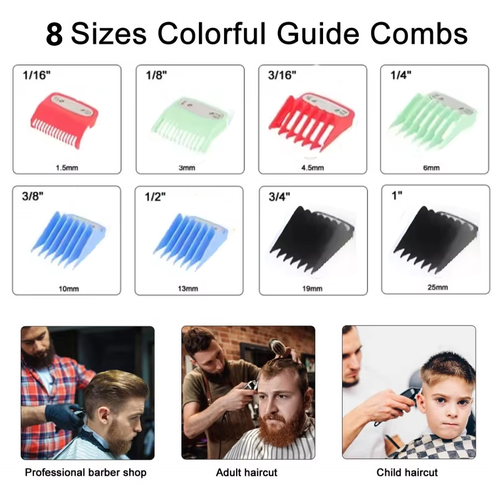 Kemei 1990 nova máquina de cortar cabelo profissional máquina de cortar cabelo dos homens aparador elétrico display lcd máquina de cortar cabelo todo poderoso conjunto