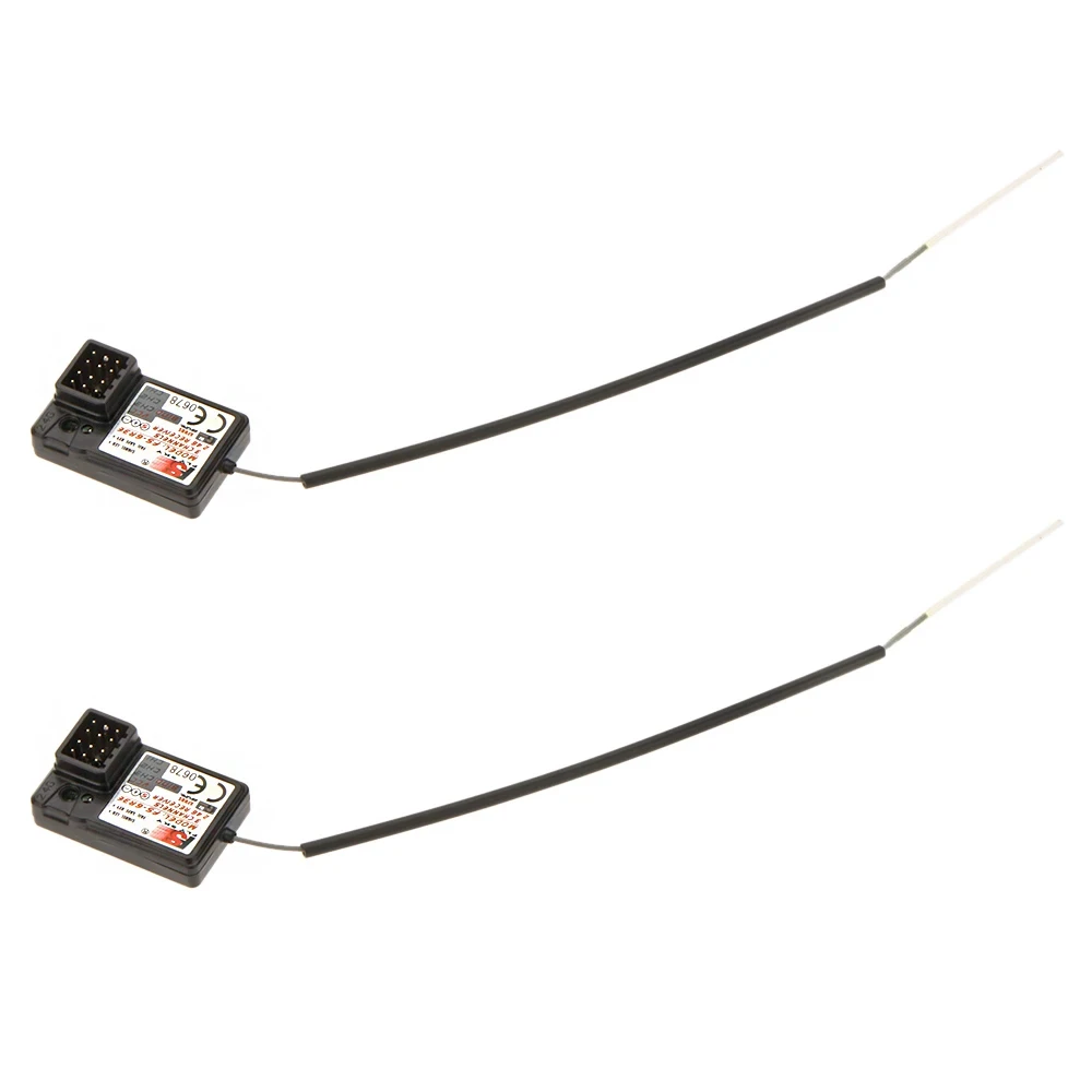 1/2/4pcs  FS-GR3E 3 Channel 2.4G GR3E Receiver with Failsafe GT3B GR3C Upgrade for RC Car Truck Boat GT3 GT2 Transmitter