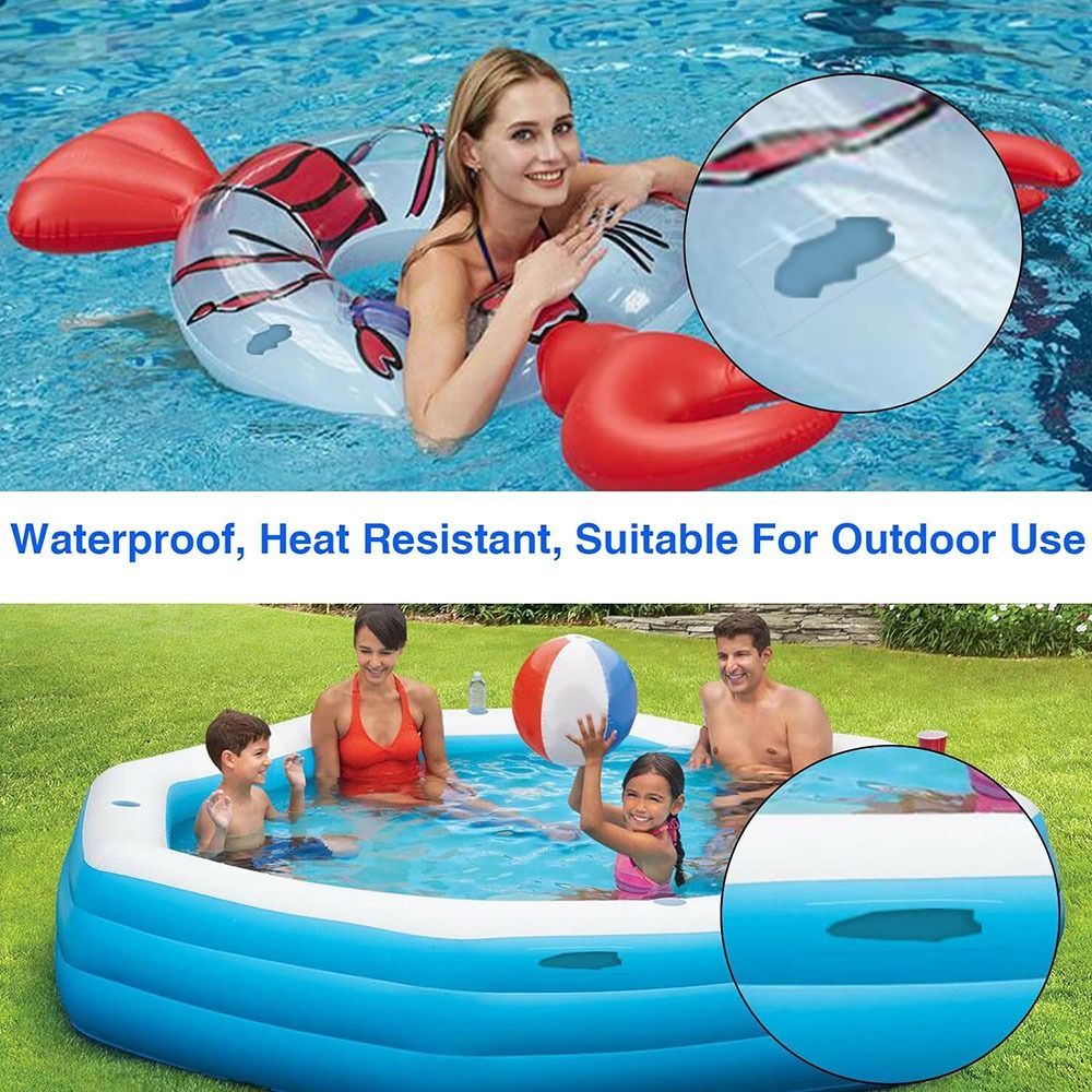 Waterproof Pool Repair Patch Inflatable Patch Repair Kit Outdoor Repair Patch for Inflatable Pool Bounce House