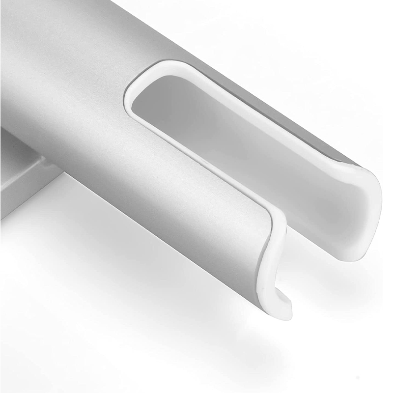 アルミニウム製釣り竿ホルダー,3つのリンク付きウォールマウント,ボート用,青,銀