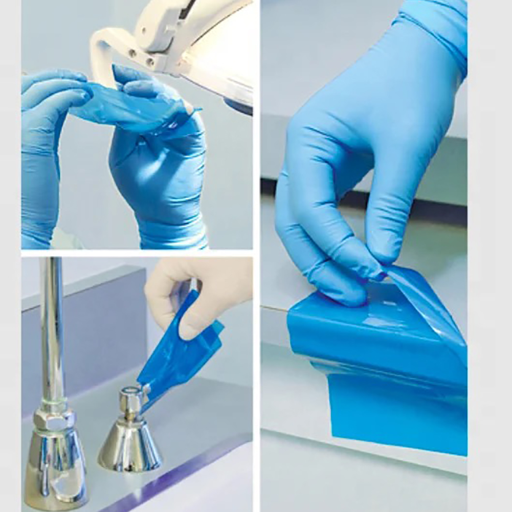 Fita de Filme Descartável Tatuagem Dental Barreira, Folha De Plástico, Suporte Protetor, Oral Protetora, Isolamento Membrana, Real, 1200Pcs, 0,04mm