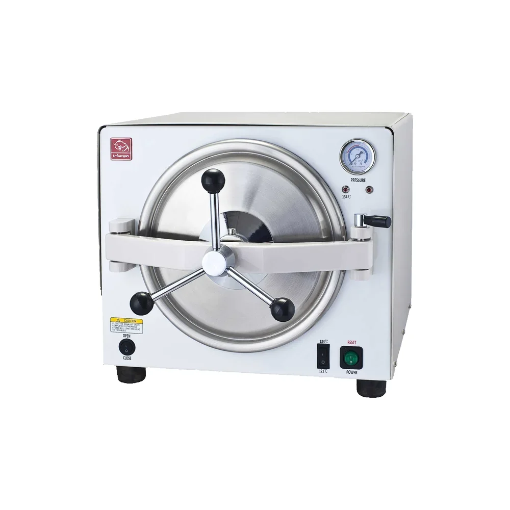18 litros 304 esterilizador portátil de autoclave a vapor de alta pressão de aço inoxidável