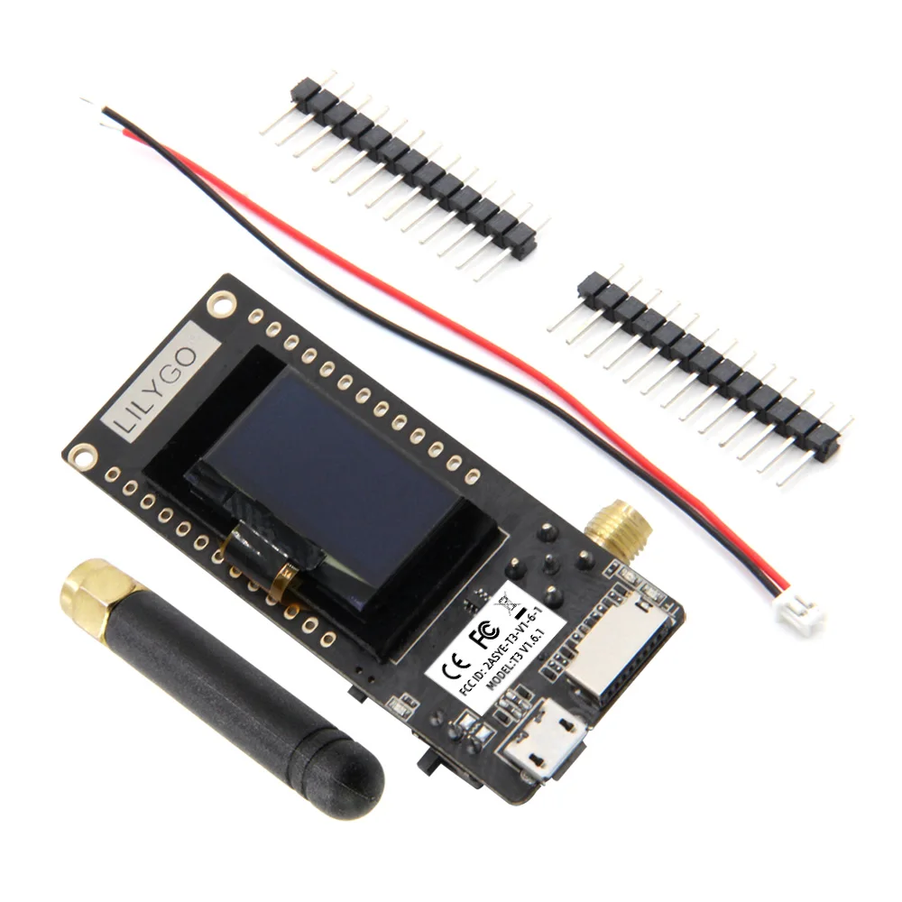 LILYGO ®   TTGO LoRa32 V2.1_1.6 Версия 433/868/915 МГц ESP32 LoRa OLED 0,96-дюймовая SD-карта Bluetooth WIFI Беспроводной модуль ESP-32 SMA