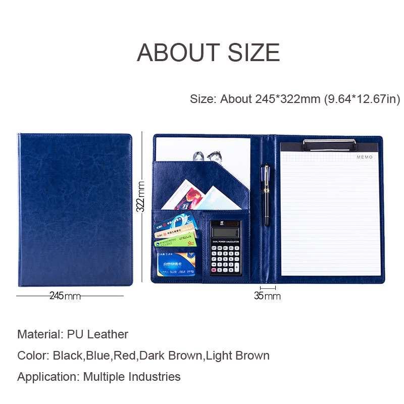 Папка-Портфель для документов в деловом стиле