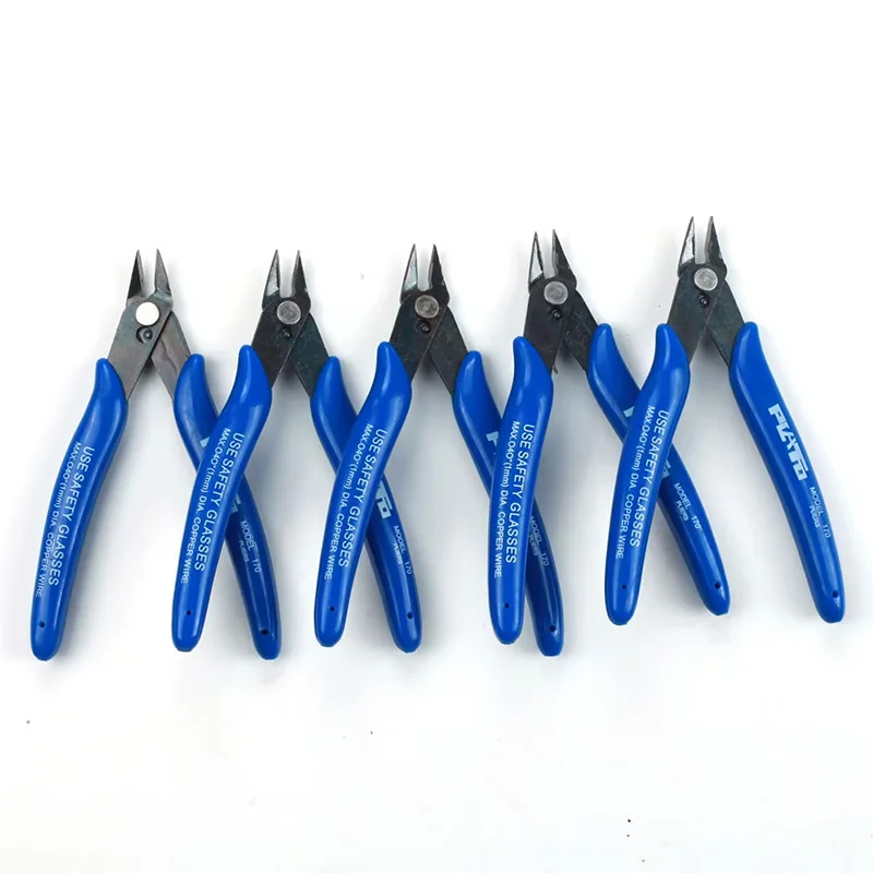 1/3/5pcs 170 Pinze diagonali elettroniche Pinze in acciaio al carbonio Pinze da taglio laterali Tagliafili Parti della stampante 3D Utensili manuali