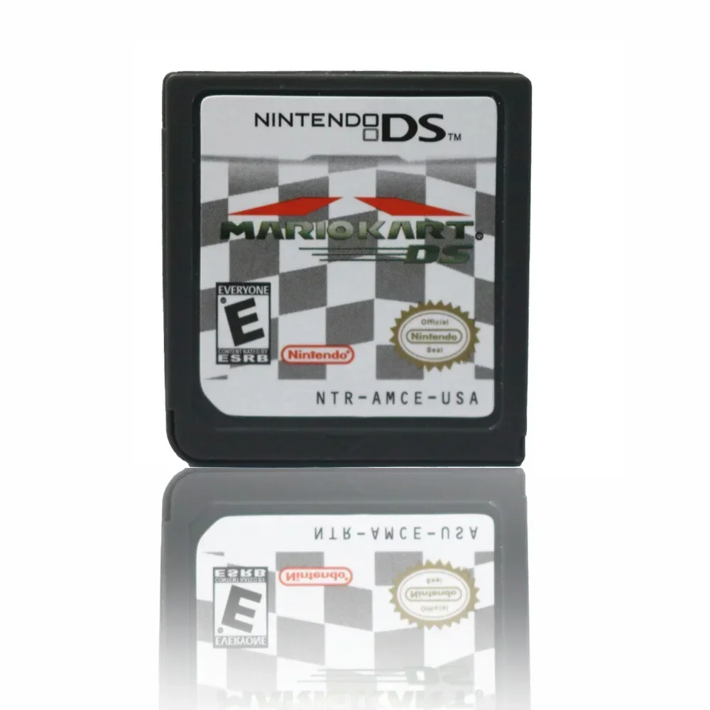 Mario Series DS เกมใหม่ Super Mario Bros คอนโซลวิดีโอเกมการ์ด Mario Kart DS Mario Party DS การ์ดสําหรับ NDSL 2DS 3DS