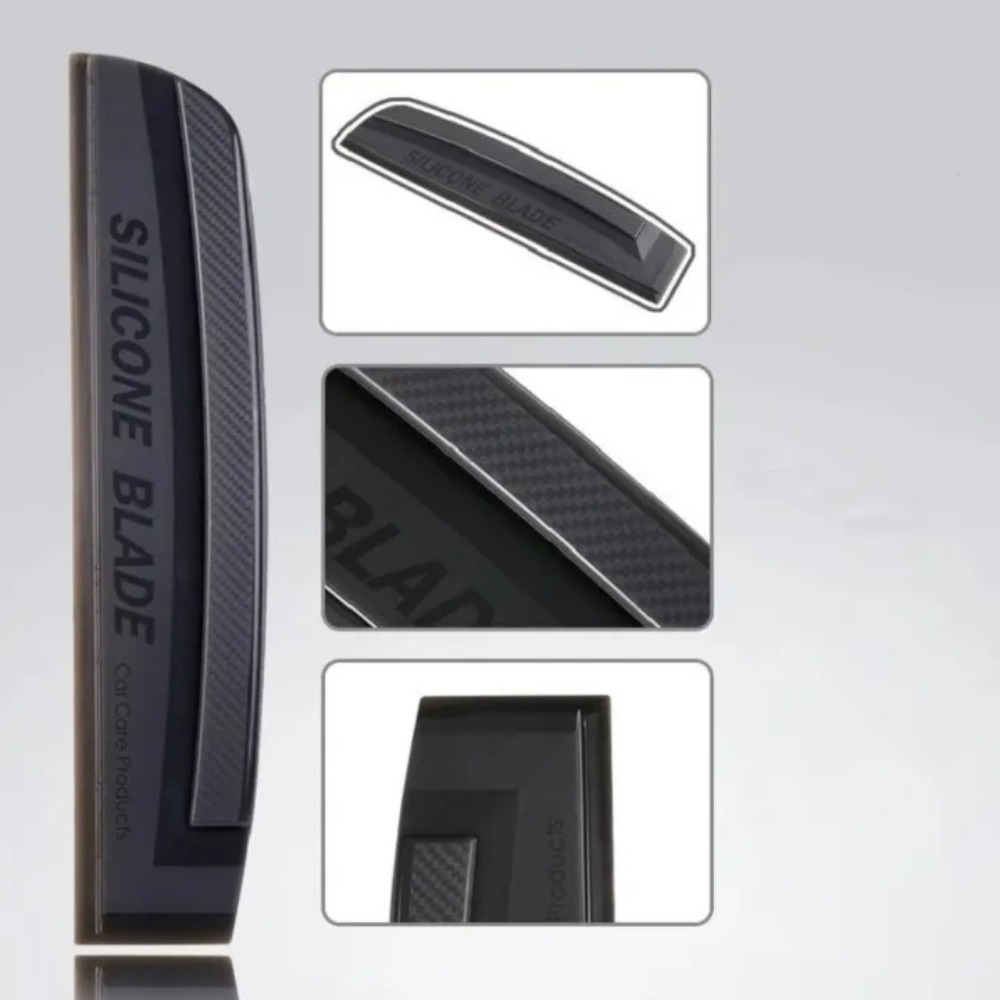 ซิลิโคนนุ่ม Handy ไม้กวาด Non-Scratch No Noise No Damage สีรถ Wrap เครื่องมืออุปกรณ์สําหรับน้ําใบปัดน้ําฝนแห้งใบมีด