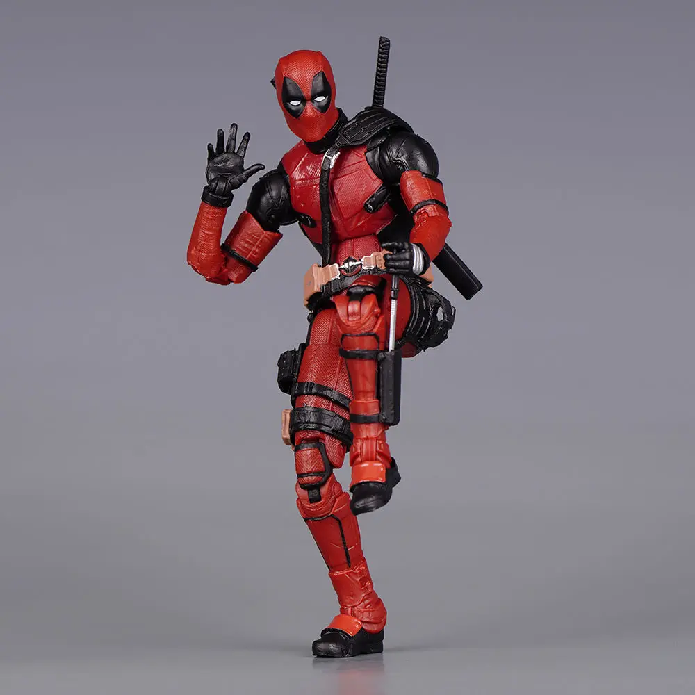 Deadpool & wolverine figura de ação x-men conjunta móvel novos mutantes wilson quadrinhos wade conjunta modelo móvel filme brinquedos para crianças