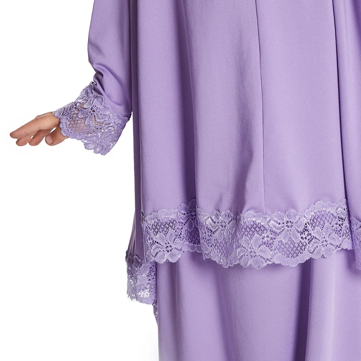 Muçulmano crianças meninas hijab vestido ramadan khimar saias define sobrecarga eid oração vestuário burqa abaya robe kaftan vestidos com capuz
