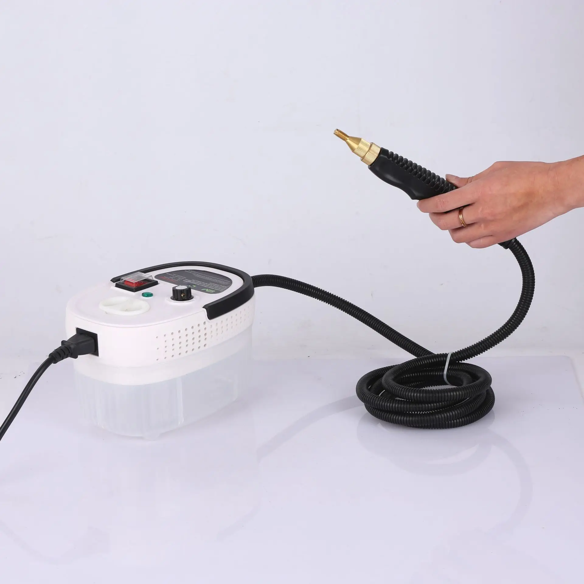 MicroData Pulitore a vapore ad alta pressione da 2500 W, pulitori a vapore per cucina e uso domestico, pulitore a vapore per la pulizia del bagno