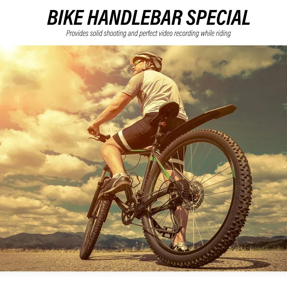Fahrrad Motorrad Lenker Halterung Für Gopro 12 10 9 8 5 Halter Action Kamera Zubehör für Go Pro DJI Insta360 SJCAM