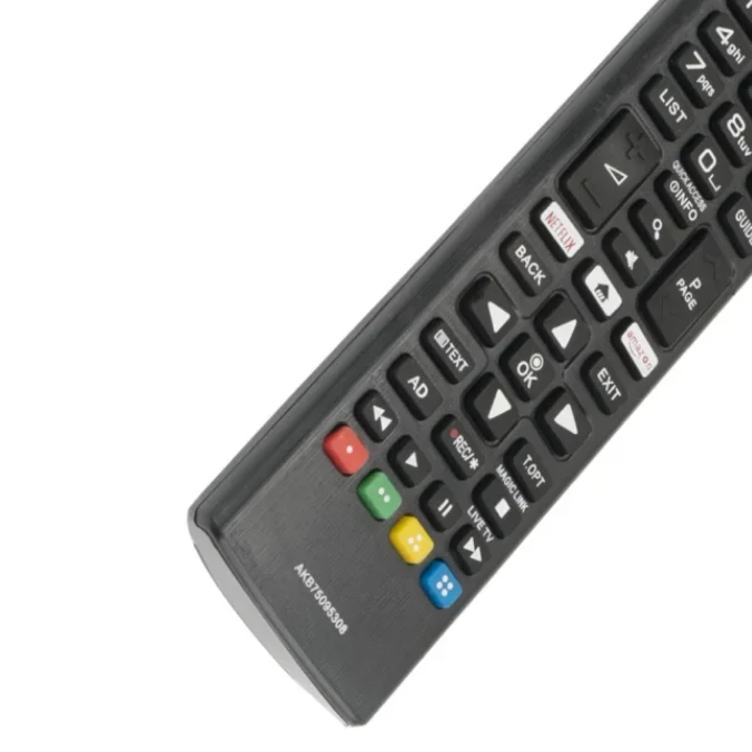 Controle remoto abs de alta qualidade akb75095308 akb75095307 akb75675311 para lg smart tv 433mhz