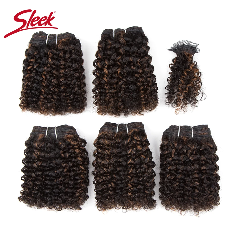 Elegante Duplo Desenhado 30 #   Vermelho borgonha 99j cor curto indiano kinky encaracolado pacotes com clocure barato 5 pacotes de cabelo remy extenso
