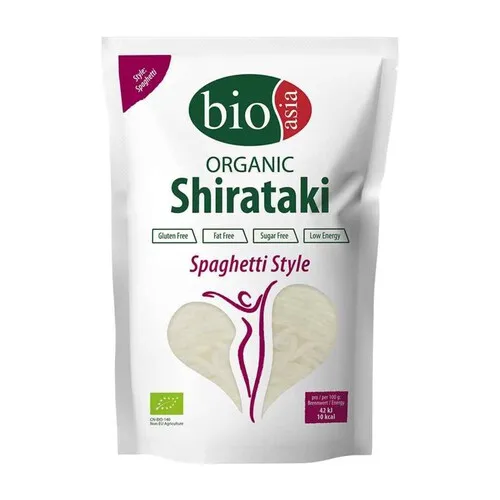 BIO Shirataki sous forme de spaghetti à la farine de Konjac-BioAsia