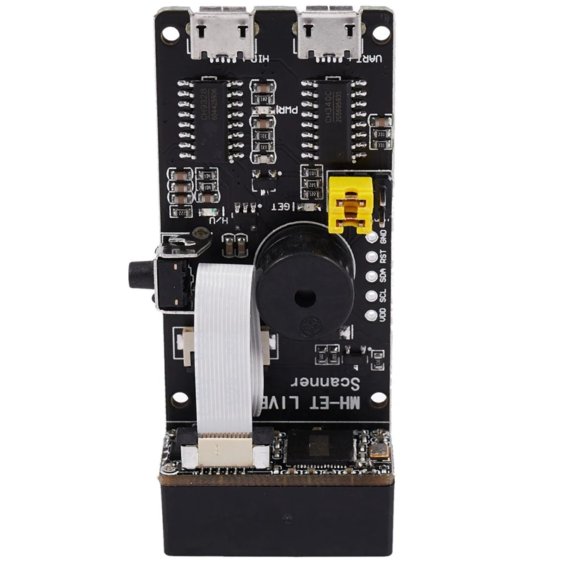 HFES Qr /1D/2D/รหัสเครื่องสแกนเนอร์ V3.0 Barcode Scan โมดูลการรับรู้0.96นิ้ว IIC I2C Serial GND LCD โมดูลจอแสดงผล LED