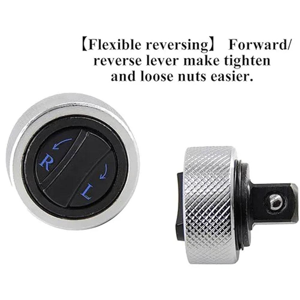 ミニラチェットソケットレンチセット、スチールパーム、フィンガーラチェット、1,4 "、3,8" 、1,2 "、3個