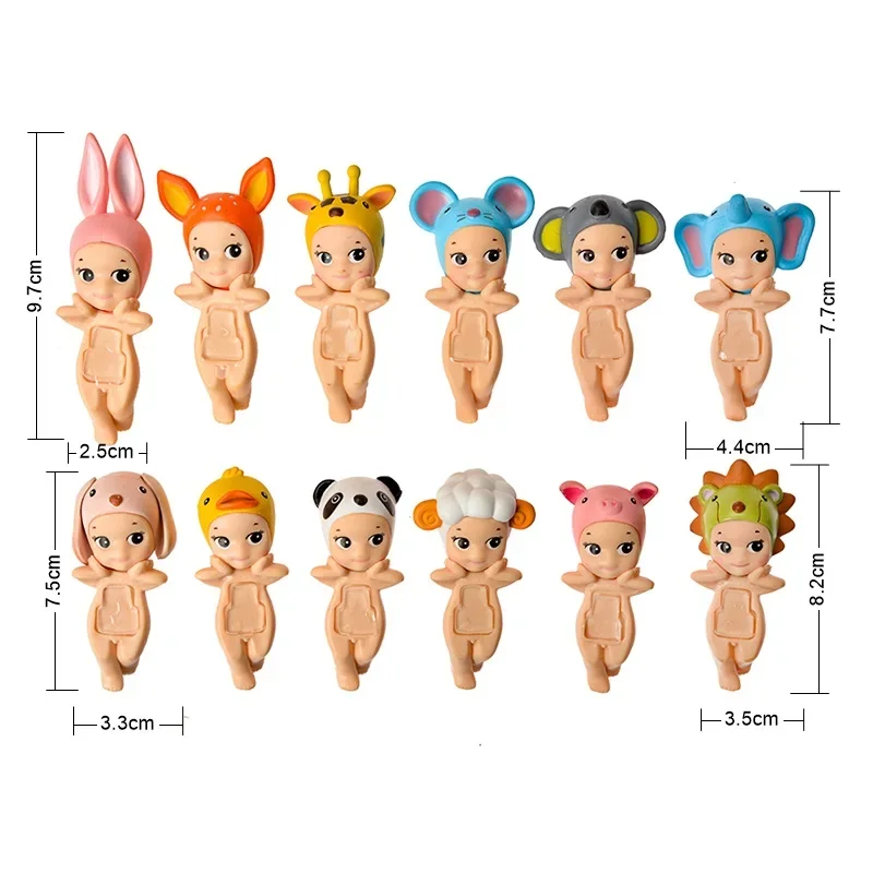 ソニーエンジェル動物ブラインドボックス 20 周年記念収穫シリーズフルーツエンジェルアニメフィギュア人形のおもちゃ子供のクリスマスギフト