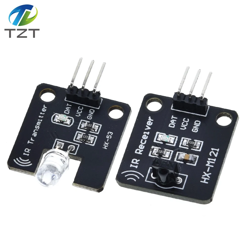1set/lot Ir Infrared Transmitter Module Ir Digital 38khz Infrared Receiver Sensor Module For Arduino Electronic Building Block