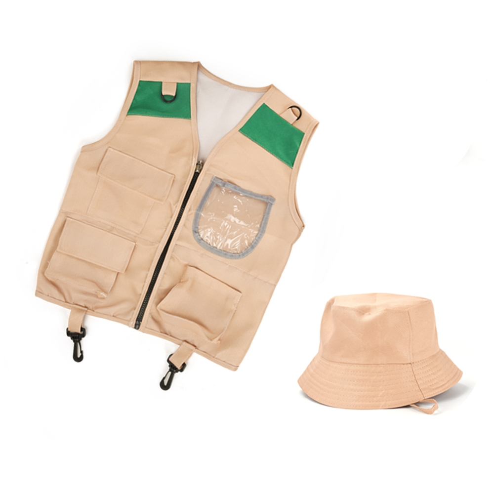 Zestaw kamizelek dla dzieci na świeżym powietrzu, odgrywanie ról w stylu cosplay, odzież dla przygoda na świeżym powietrzu