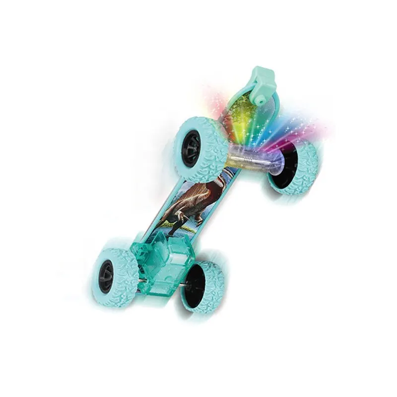 Clap clap pulseira brilho recuo skate dinossauro graffiti criativo pop círculo colisão transformando brinquedo para crianças