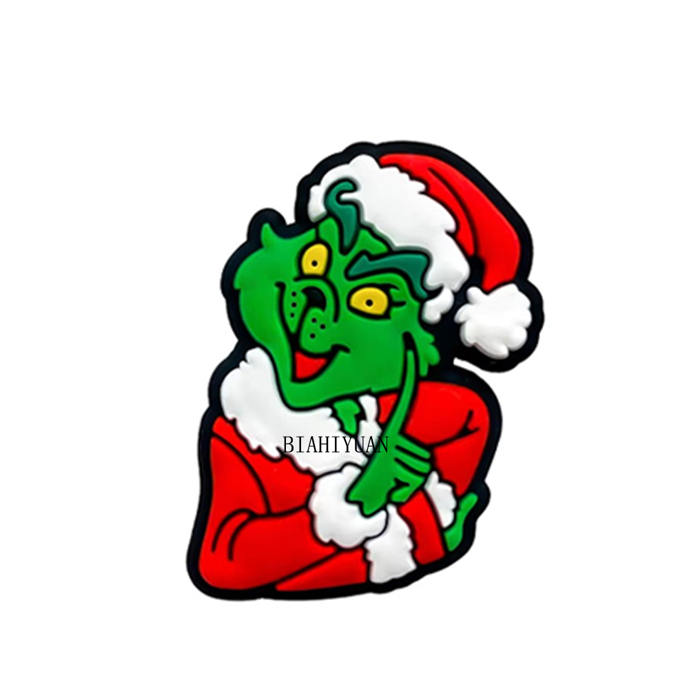 おしゃぶりチェーン用シリコンビーズビーズ,食品グレードの歯が生えるリング,クリスマスジュエリー,ビーズペン,10個