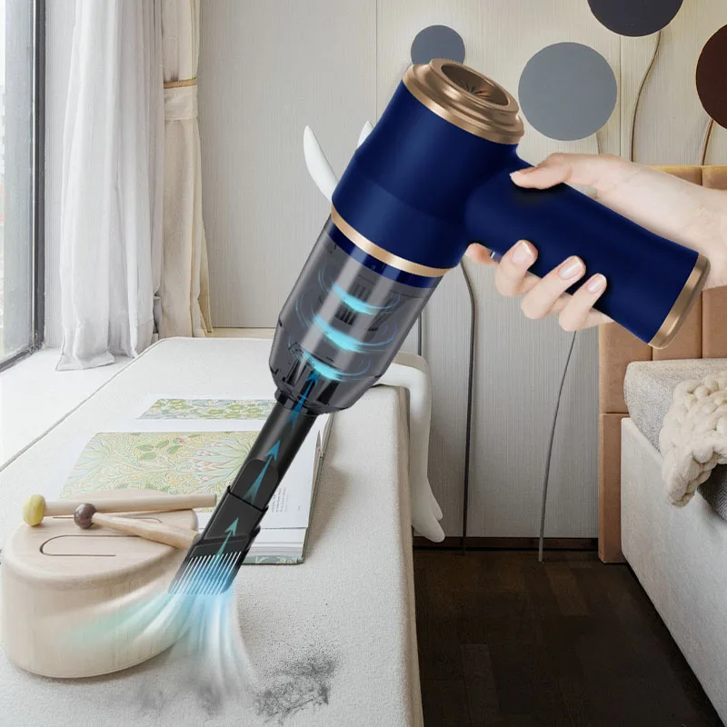 Aspirapolvere per auto senza fili per la pulizia dei tappeti della camera da letto Macchina portatile per la pulizia degli elettrodomestici con funzione ad alta potenza