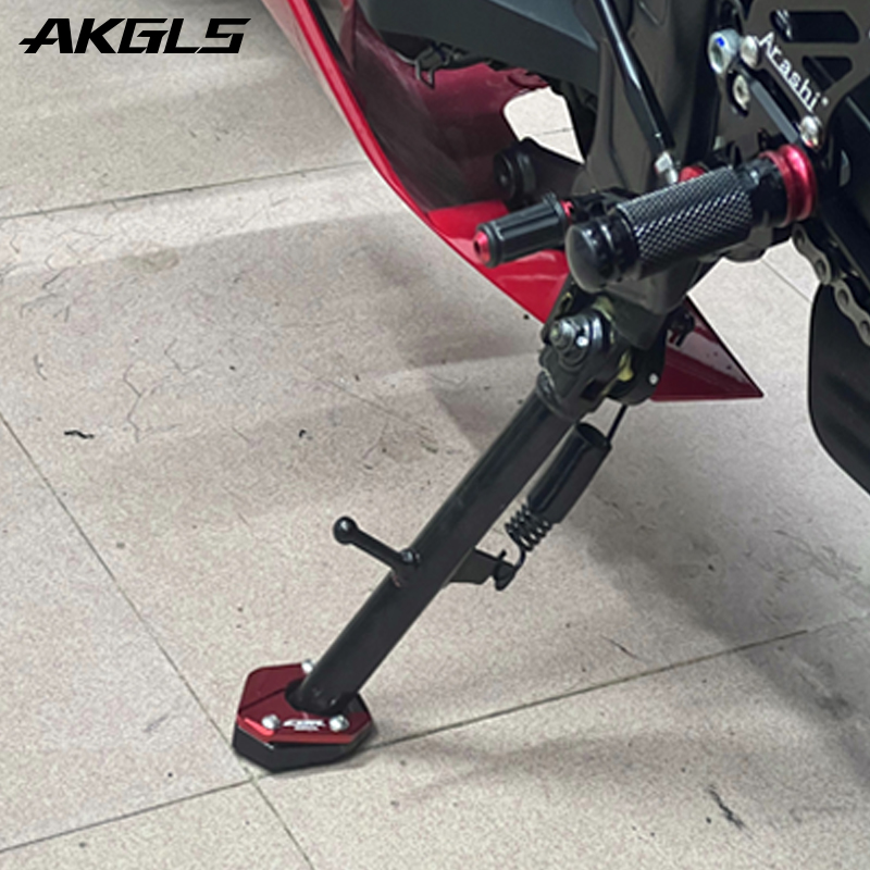 ホンダ CBR650R CBR650F CBR 650R CBR500R 2013-2023 2024 オートバイタイヤバルブキャップキックスタンド足引伸サイドスタンド延長