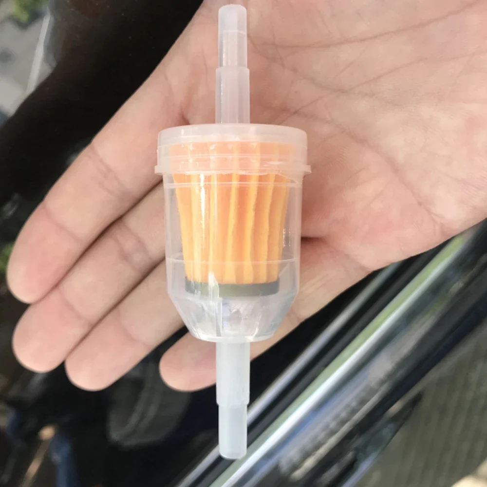 10Pcs Universal Benzin Gas Kraftstoff Filter Auto Innere Kraftstoff Filter Motorrad Roller Benzin Öl Filter Werkzeug Moto ATV Kraftstoff Filter