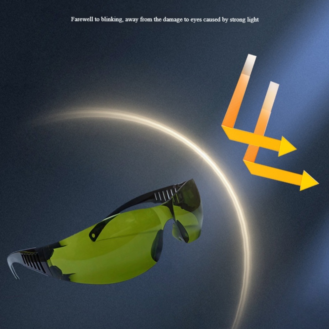 Gafas protectoras láser antiimpactos universales, gafas protectoras para depilación con punto de hielo, gafas de moda