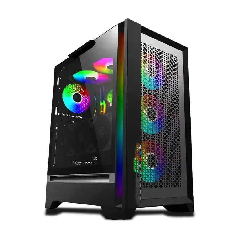 Game Desktop Host Core I3 I5 I7 CPU 8G RAM 120GB 256GB 512GB SSD  Supply PC Gaming Desktop Computer with Graphic card