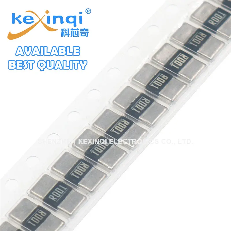 20 piezas resistencia de aleación SMD 2512 2W 1% 0.1R 0,1 ohm R100 R010 R020 R050 R100 R200 R220 R330 R470 R500 1R00 resistencia
