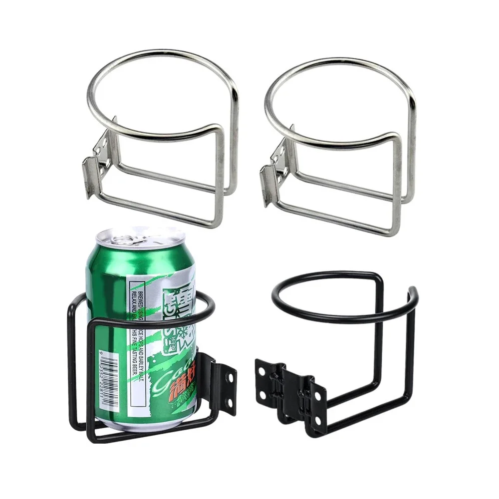 Anillos de acero inoxidable para barco, soporte Universal para bebidas, para remolque de coche RV, Hardware para yate marino y camión, 2 uds.