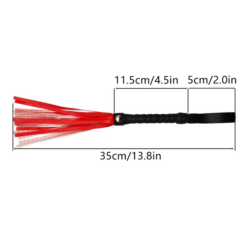 แส้ขี่ม้าหนัง Pu, คุณภาพสูง, แข่ง, พืชขี่, ปาร์ตี้ Flogger, ข้อมือมือ, สีควีน