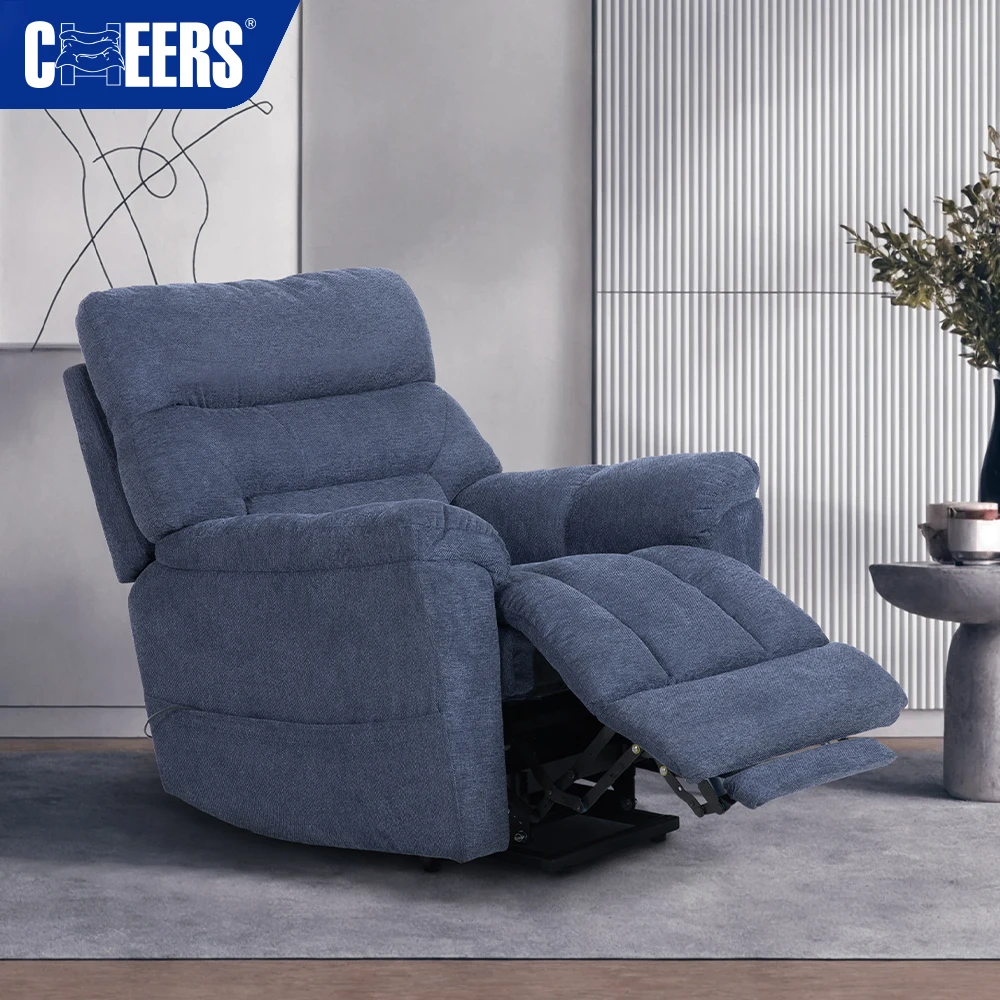 Nowoczesny salon dla osób starszych Elektryczny podnośnik rozkładany Krzesło Pojedyncza rozkładana sofa wypoczynkowa