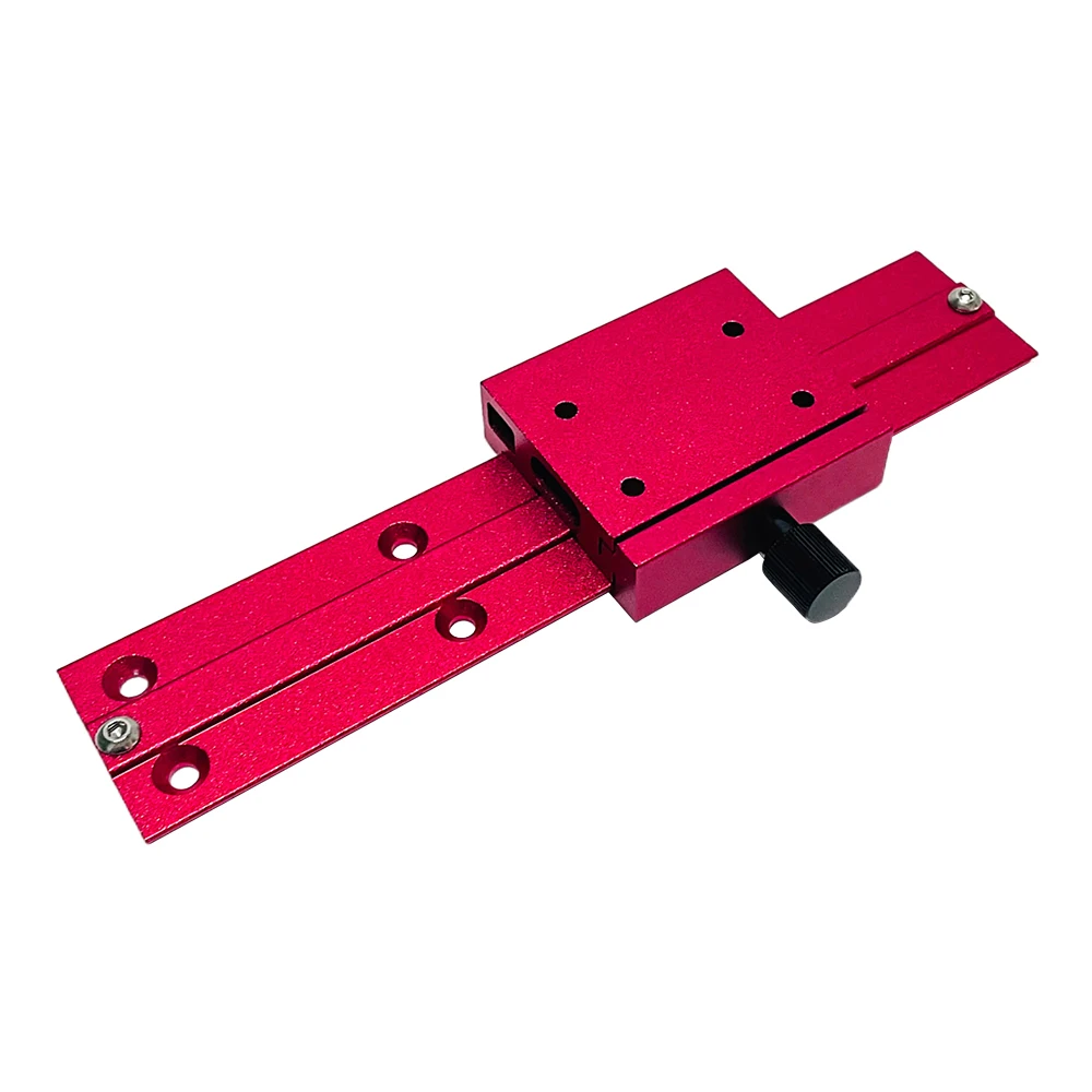 Laser Head Focusing Metal Fixed Mounting Bracket, Engraving Machine Laser Head Z axis Slide way Lifting Adjustable Screw Module