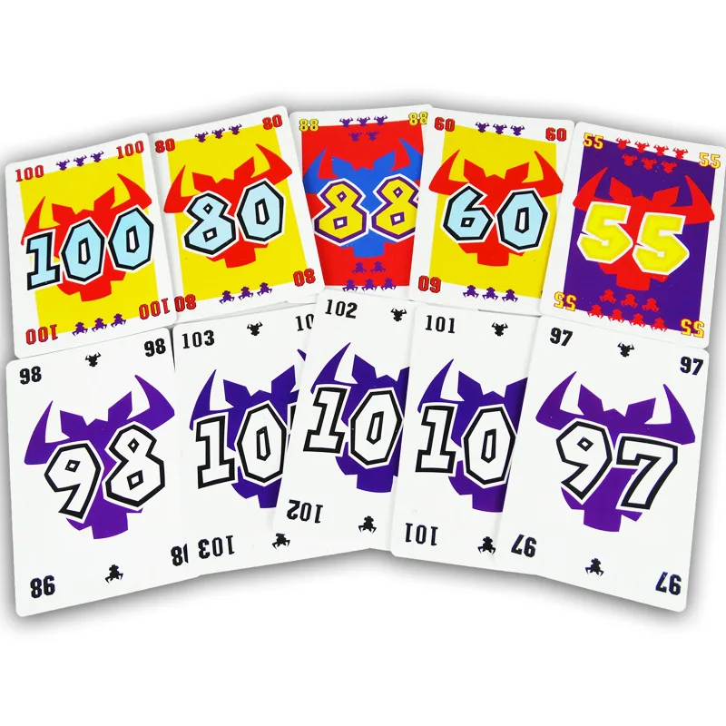 1 Box of Who Is Bull Head King Leisure Gathering Board Game Parent Child Multiplayer Desktop Intelligence Playing Game Card Game
