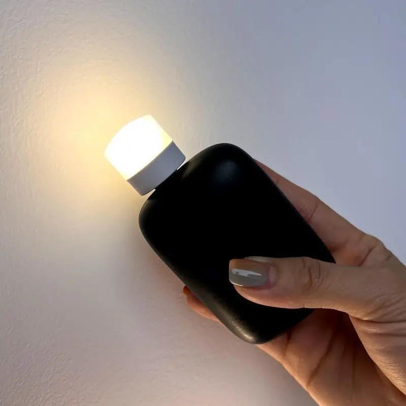 10/1 ชิ้น Mini Night Light เด็ก Sleep อ่านหนังสือ Warm White Eye Protection ปลั๊ก USB ชาร์จไฟ LED โคมไฟกลางคืนโคมไฟขนาดเล็ก