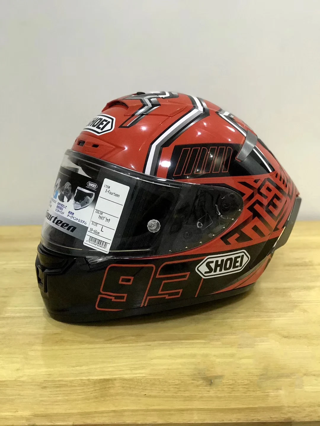 オートバイのヘルメット,フルフェイス,X-14 x 14,赤,乗馬,モトクロス,レーシング,オートバイ