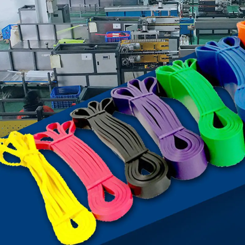 1 PC Fascia elastica in lattice Fascia per tirare fitness Fascia di resistenza per esercizi Pullup Cavo elasticizzato Fascia elastica Cavo per tirare TPE