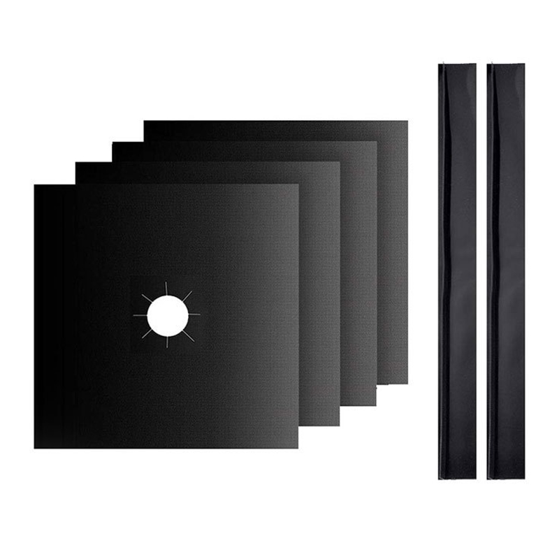 Stovetopバーナーカバーガスストーブライナークリーニングマットガスストーブプロテクターウォッシャブルガススタッフトップキッチン調理器具カバー