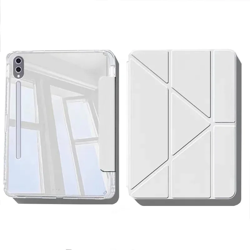 For Samsung Tab S10 Lite S11 S9 S10 FE S7 S8 Plus S9 FE S7 FE A11 + A9 Plus Lite 8.7 S6 Lite S10 FE Plus 13.1 Smart Cover Case