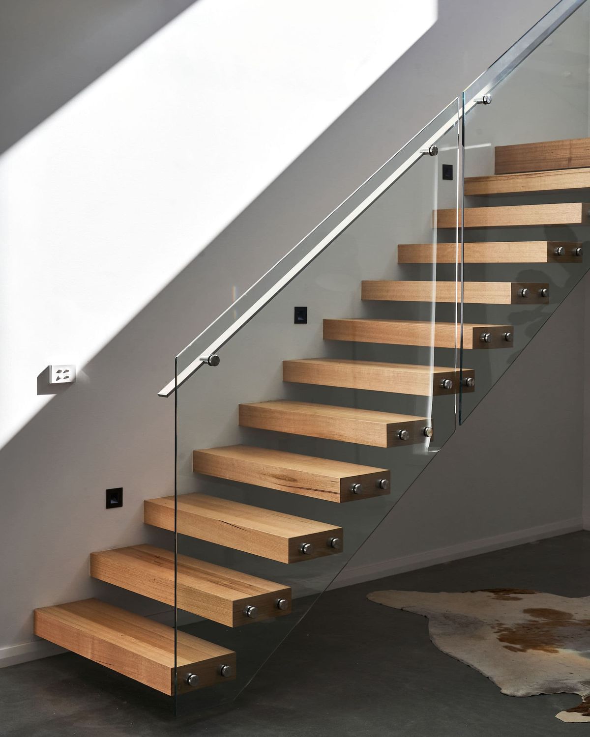 Custom Railing Stainless Steel Handrail Balcony Tempered Laminated Glass Deck Railings Outdoor Railing Balustrades Handrails