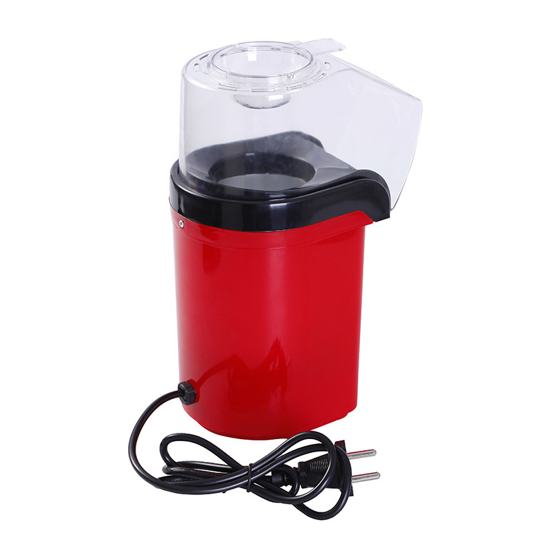 Máquina de maíz de aire sin aceite, máquina de aire caliente Pipoqueir eléctrica, Mini máquina para hacer palomitas de maíz, cocina casera saludable para el hogar de 1200W
