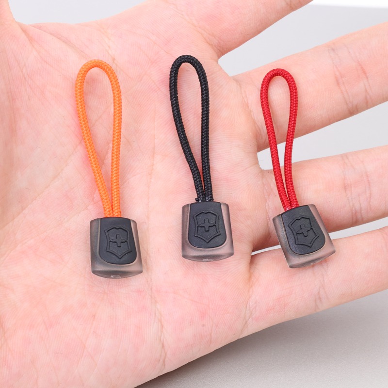 Cuerda trasera con cremallera para cuchillo militar, cordón para ropa, fijador de cremallera, accesorios, cuerda para cuchillo, mochila antipérdida, llavero, 1-10 Uds.