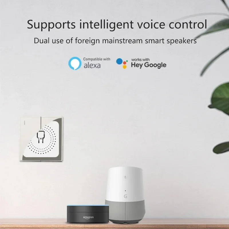 Interruptor inteligente wi-fi, 16a/20a, temporizador, disjuntor, controle bidirecional, yandex, alice, alexa, google home, aplicativo, controle de voz, relé de automação