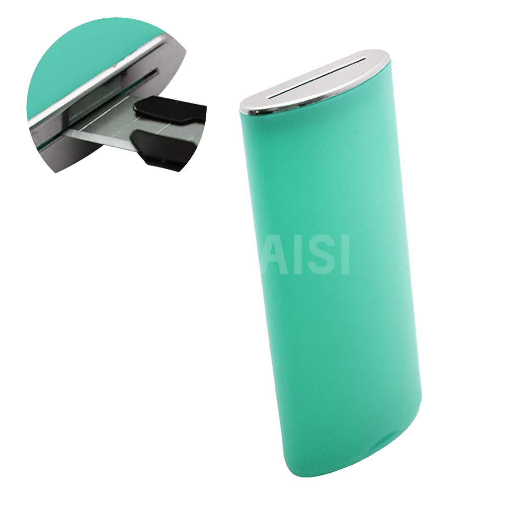 KUNAISI Metal Waste Blade Storage Box Safety Professional Blade Disposal Container Vinyl Carbon Fiber queegee Tool convenient