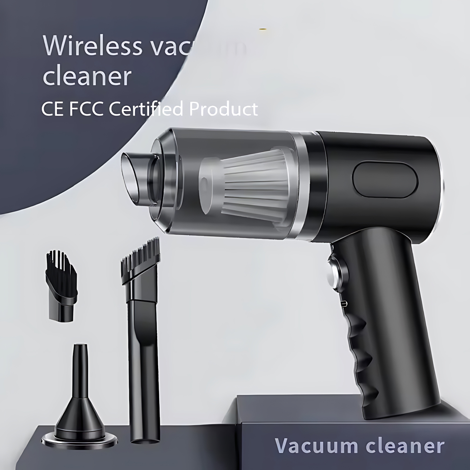 Wireless Mini Vacuum Cleaner Portable Dust Collector Dry And Wet Home Car Dual-Use Handheld Cleaning Appliances USB Charging