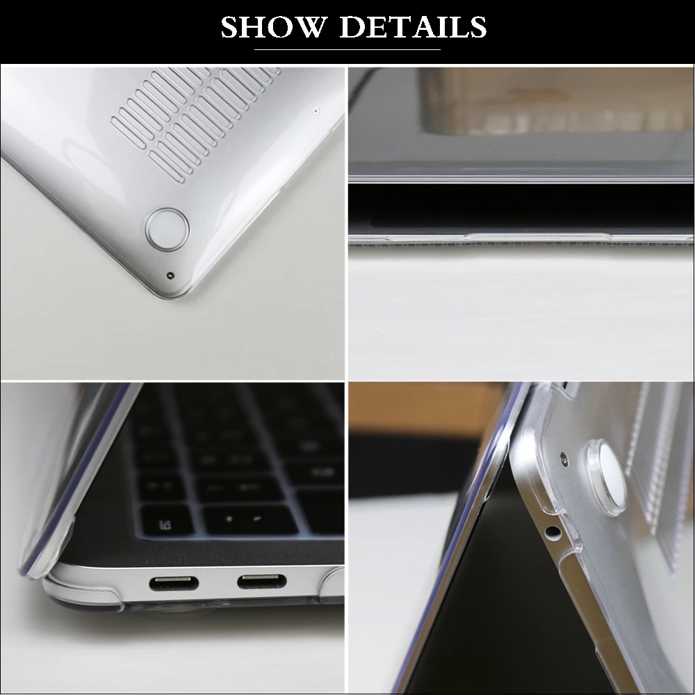 Funda para portátil Macbook Pro 14, cubierta para M2, A2779, 2023 Pro 16, M3, M4, M1, Mac Book Air 13, 2022, 13,6, A2681, Air 15,3, A2941