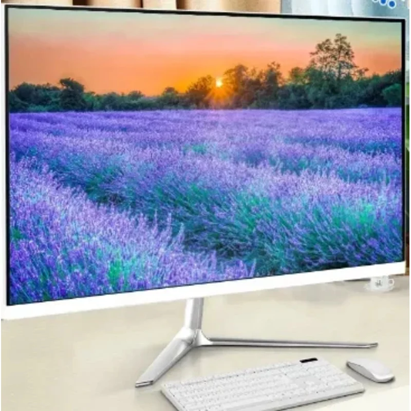 จีนผลิต 27 "หน้าจอ LED ใหม่ล่าสุด Rohs core i3 i5 i7 office CE family desktop all in one pc
