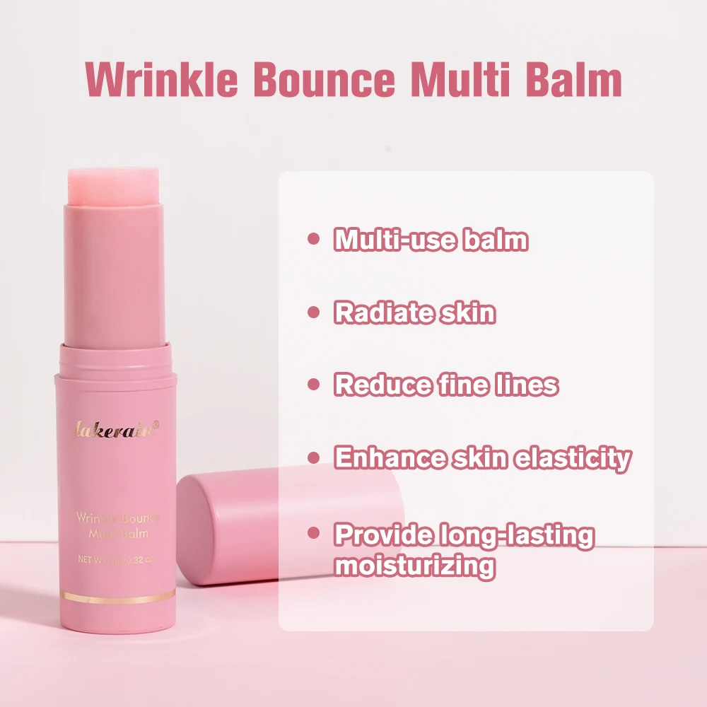 Lakerain Moisturizing Wrinkle Bounce Multi Balm Facial Collagen Multi Balm Stick Wrinkle Bounce Balm Cream Dull Cosmetics Korean